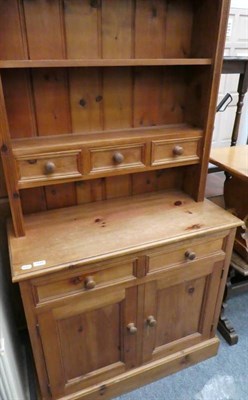Lot 1144 - A pine dresser