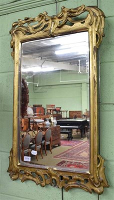 Lot 1176 - A 19th century gilt framed mirror