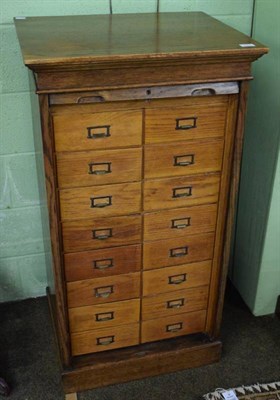 Lot 1177 - A small stationary cabinet