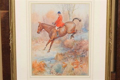 Lot 785 - Frank Algernon Stewart (1877-1945)  "First in the Field" Signed, inscribed verso, pencil and...