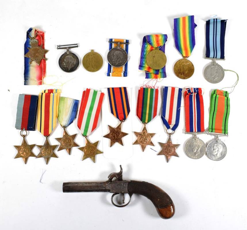 Lot 1 - A First World War Trio, to 376 SPR.F.SPENCER.R.E., comprising 1914-1915 Star, British War Medal and