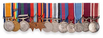 Lot 29 - A South Persia 'Bushire Force' M.S.M. Group of Twelve Medals Awarded to Conductor F. G. Baker,...