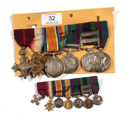 Lot 32 - An M.B.E. Group of Six Medals to Lieutenant Colonel F.G. Gillies, 33rd Cavalry, Indian Army,...