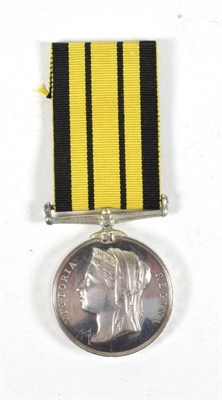 Lot 34 - An Ashantee Medal, awarded to SUB.LT. A.S.PRINGLE. R.N. H.M.S. ACTIVE. 73-74, the naming...