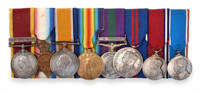 Lot 41 - A Late Victorian/First World War Group of Eight Medals, awarded to Colonel E.F. Orton 26th...