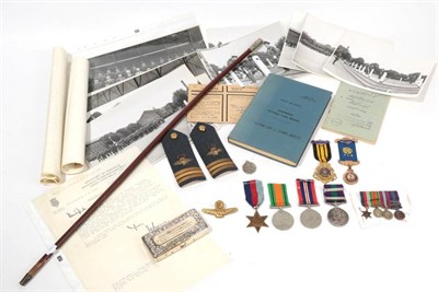 Lot 92 - Wing Commander Jack Staff-Brett R.A.F. (Service No.51083):- A Group of Four Medals, comprising...