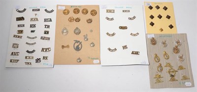 Lot 126 - A Collection of Seventy Four Military Badges, including five RAF Physical Training Instructors'...