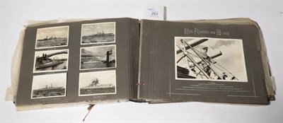 Lot 201 - A German Third Reich Period Photograph Album, dating from April 1937, the cover titled, ''Meine...