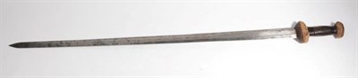 Lot 243 - An 18th Century European Broadsword Trade Blade, of 91cm, each side with three narrow fullers...