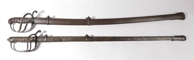 Lot 247 - An 1821 Pattern Light Cavalry Trooper's Sword, the 89cm single edge broad fullered steel blade...
