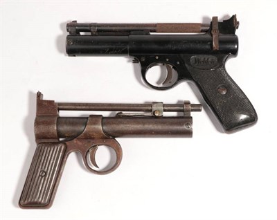 Lot 366 - PURCHASER MUST BE 18 YEARS OF AGE OR OVER A Post-War Webley Premier .22 Calibre Air Pistol,...