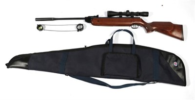 Lot 371 - PURCHASER MUST BE 18 YEARS OF AGE OR OVER A Weihrauch HW 80 K .22 Calibre Air Rifle, numbered...