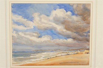 Lot 832 - Attributed to Owen Bowen ROI, PRCamA (19th/20th century) "By the Seaside" Bears a signature,...