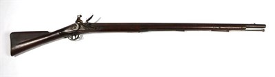 Lot 424 - An Early 19th Century Brown Bess India Pattern Flintlock Musket, the 100cm round steel barrel...