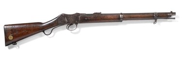 Lot 428 - A Martini-Henry Mk.II Two Band Artillery Carbine by Enfield, .577-.450 calibre, the 54.5cm restored