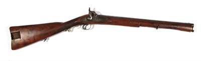 Lot 433 - A 19th Century Indian Percussion Carbine to the Irregular XIII Bengal Cavalry, the 53.5cm steel...