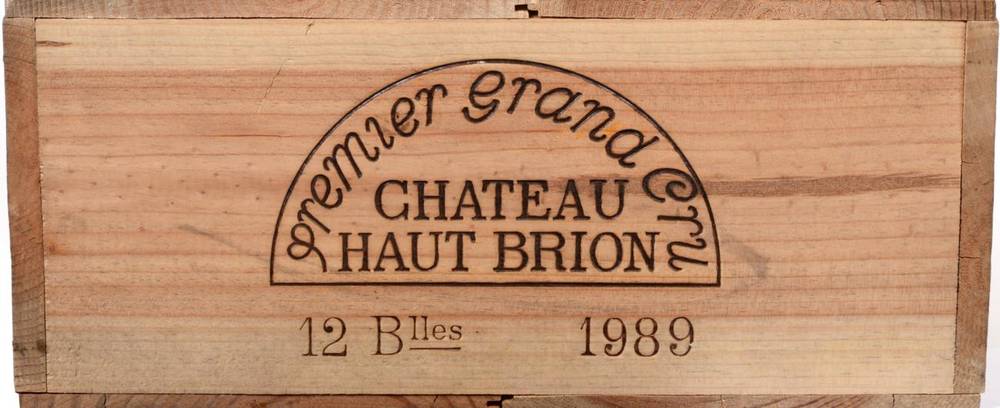 Lot 2000 - Chateau Haut Brion 1989 Pessac-Leognan 12 bottles owc 100/100 Robert Parker