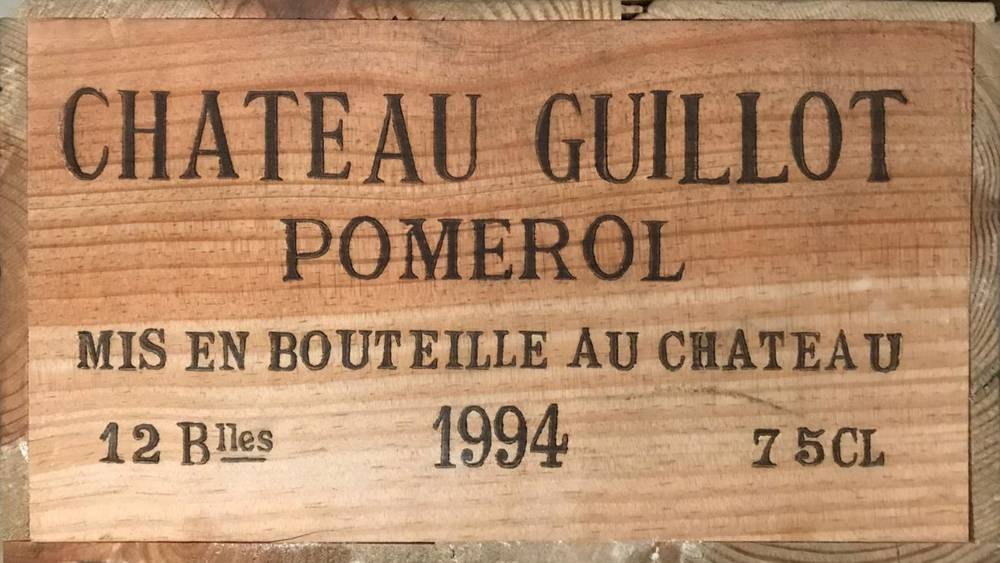 Lot 2008 - Chateau Guillot 1994 Pomerol 12 bottles owc