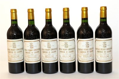 Lot 2010 - Chateau Pichon Longueville Comtesse de Lalande 1985 Pauillac 12 bottles owc 92/100 Wine Spectator
