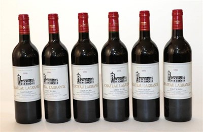 Lot 2031 - Chateau Lagrange 1996 Saint-Julien 6 bottles owc 92/100 Robert Parker