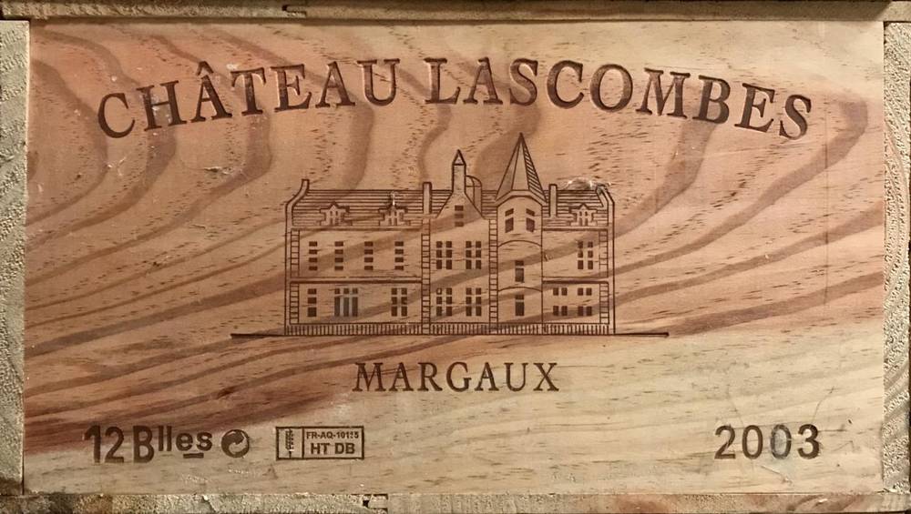Lot 2034 - Château Lascombes 2003 Margaux 12 bottles owc 94/100 Robert Parker