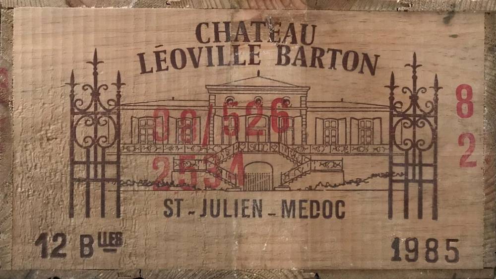 Lot 2041 - Chateau Léoville Barton 1985 Saint Julien 12 bottles owc 94/100 Stephen Tanzer