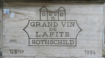 Lot 2044 - Chateau Lafite-Rothschild 1994 Pauillac 12 bottles owc 90+/100 Robert Parker