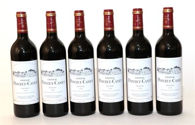 Lot 2046 - Chateau Pontet-Canet 1996 Pauillac 12 bottles owc 92+/100 Robert Parker