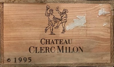 Lot 2052 - Chateau Clerc-Milon 1995 Pauillac 12 bottles 94/100 Wine Spectator