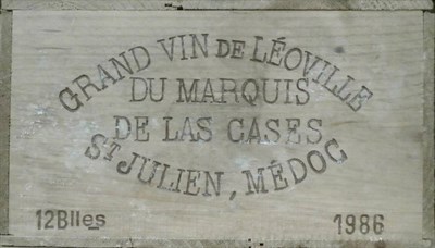 Lot 2066 - Chateau Léoville-Las Cases 1986 Saint Julien 12 bottles owc 100/100 Robert Parker