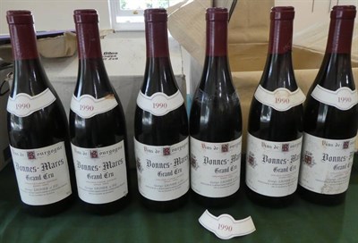 Lot 2097 - Bonnes-Mares Grand Cru 1990 Domaine Georges Lignier & Fils 12 bottles