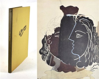 Lot 6 - Braque, Georges Ten Works. Oldbourne Press, 1963. Folio, org. cloth; ten colour plates after...