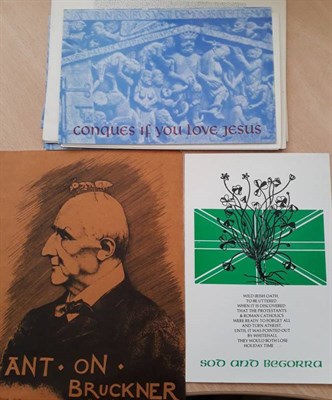 Lot 12 - Williams, Jonathan A collection of ephemeral publications from Williams and the Jargon Society...