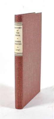 Lot 89 - Whitby, Daniel Reflections on some Assertions and Opinions of Mr Dodwell...To which is added An...