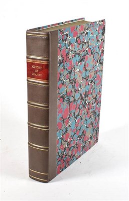 Lot 108 - Whitaker, Thomas The History and Antiquities of Craven. Printed by J. Nichols and Son...For W....