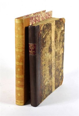 Lot 118 - Cary, John A New Map of England and Wales with part of Scotland. J.Cary, 1794. 4to, bound in...