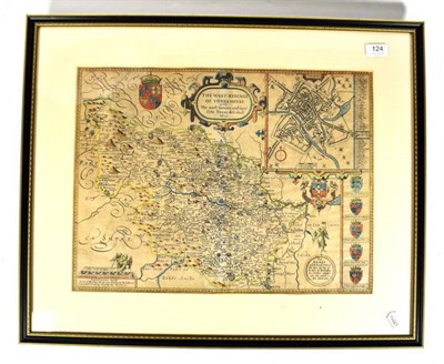 Lot 124 - Speede, John The West Riding of Yorkshire. J. Sudbury and G. Humble, 1601 [1611-1627]. Framed...