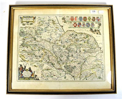 Lot 130 - Jansson, Jan Ducatis Eboracensis Pars Borealis. The North Riding of Yorkshire. Amsterdam,...