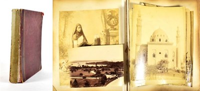 Lot 141 - Album of late-19th century photographic prints A collection of images of Italy, Australia, Northern