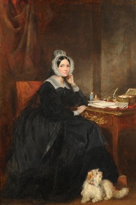 Lot 870 - Attributed to Sir Francis Grant PRA (1803-1878) Portrait of Charlotte, Lady Malcolm...