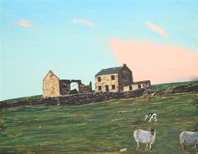 Lot 133 - Peter Brook RBA (1927-2009) ''Monday, on Location with Shep'' Signed and inscribed, oil on...