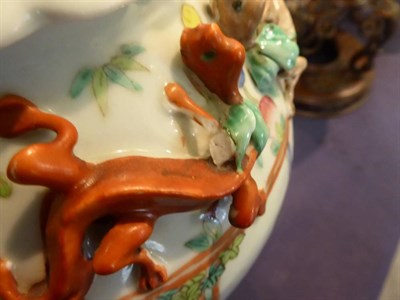Lot 119 - A Chinese Canton famille rose vase