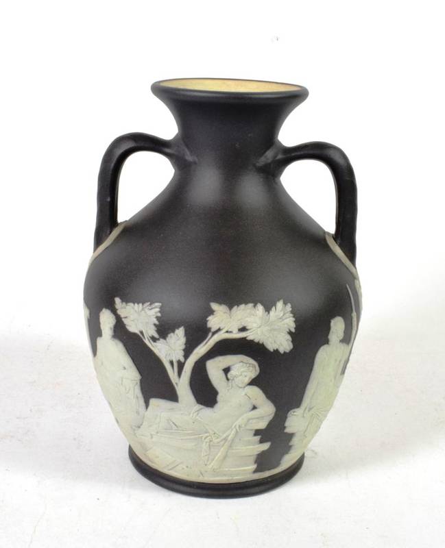 Lot 181 - A Wedgwood twin-handled vase