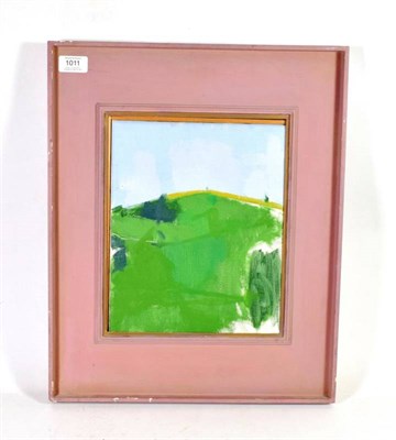 Lot 1011 - Andy Pankhurst (Contemporary) ''Mount Lovertino, Italy'', 1993, oil on canvas  Artist's Resale...