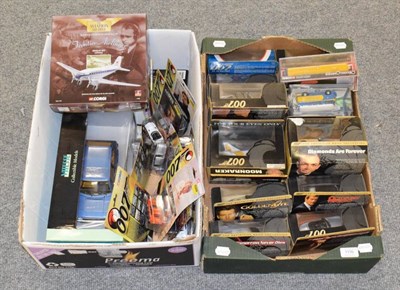 Lot 1116 - Collection of boxed Diecasts, including an accumulation of James Bond themed examples