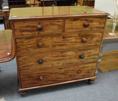 Lot 1233 - A Victorian five drawer chest