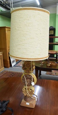 Lot 1266 - A Bernard Rooke Totem table lamp