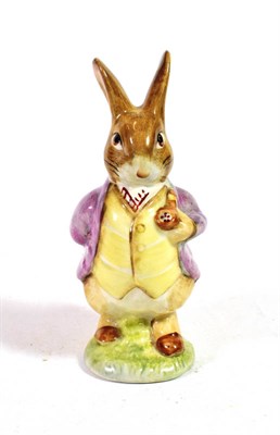 Lot 154 - Beswick Beatrix Potter 'Mr. Benjamin Bunny', Second Version: Pipe In, lilac jacket, Rare...
