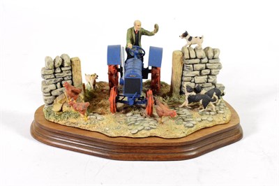 Lot 60 - Border Fine Arts 'New Technology Arrives Today' (Fordson Tractor), model No. JH46 by Ray Ayres,...