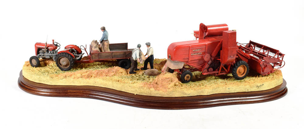 Lot 15 - Border Fine Arts 'Bringing in the Harvest', model No. B0735 by Ray Ayres, limited edition...